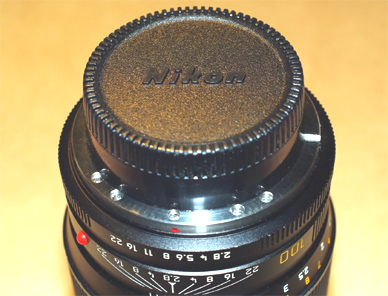 Nikon cap