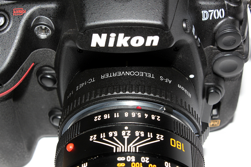TC-14E II with Leica-R