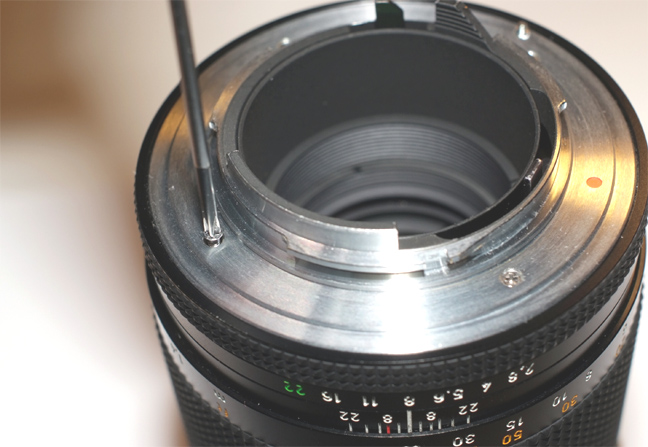 Contax Canon mount, no adapter