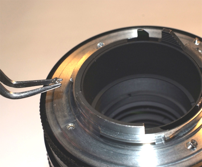 Contax Canon mount, no adapter