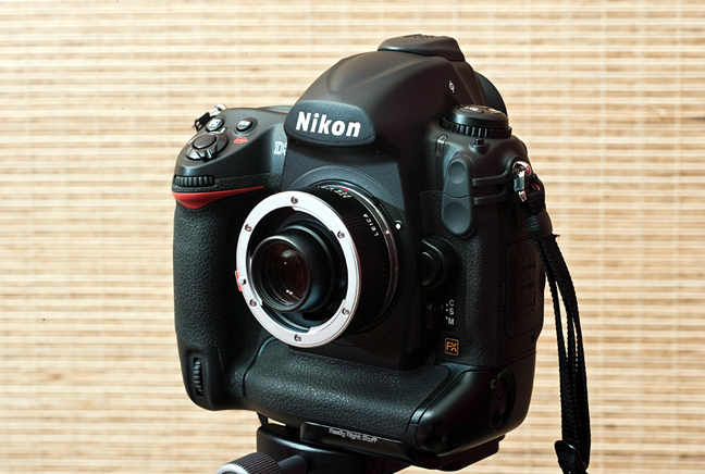 on camera