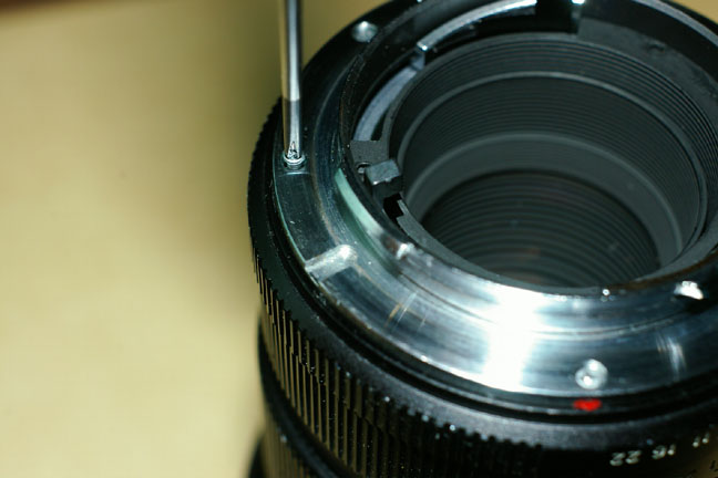 bayonet screws